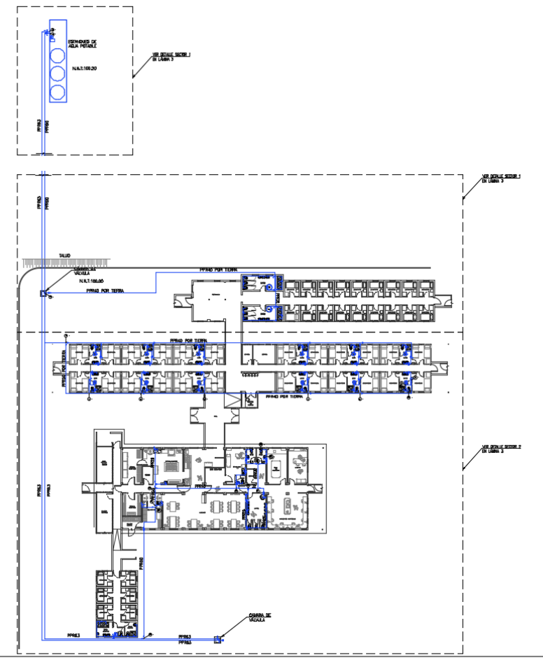 Red de Agua Potable Proyecto Mariposa